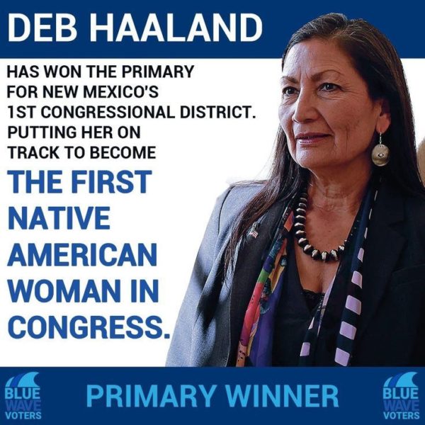 Speaking Before Elizabeth Warren Debra Halland Announces “if Elected Ill Be The First Native 5664